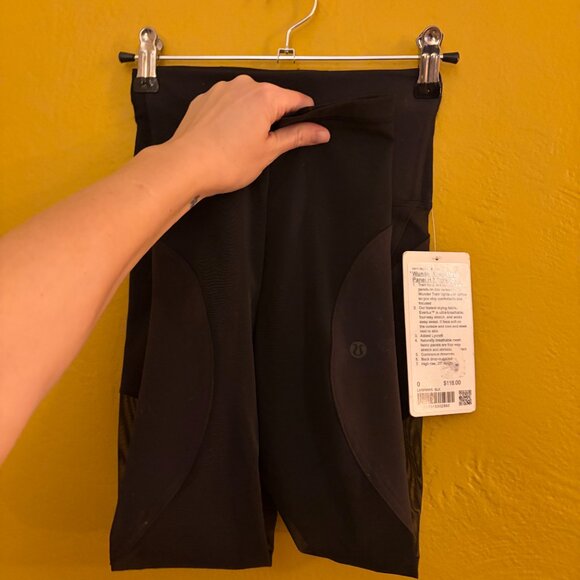 Lululemon Wunder Train Mesh Panel HR Tight 25” - Black - Size 0 NWT - Picture 3 of 7